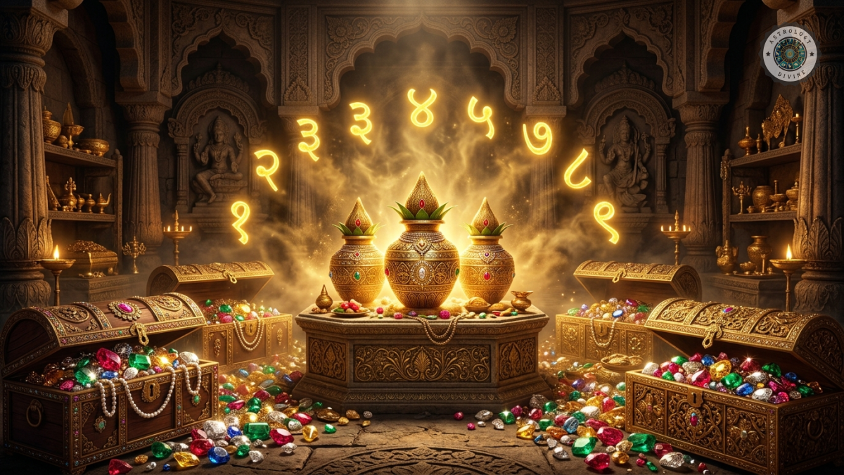 Vedic Numerology Mystery Box: Unlock Your Daily Moolank Secret, Lucky Gemstone & Divine Muhurat