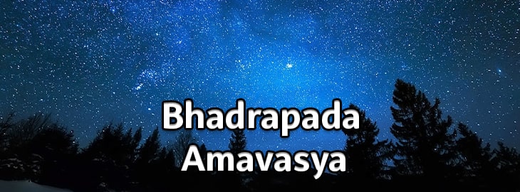 Bhadrapada Amavasya Banner