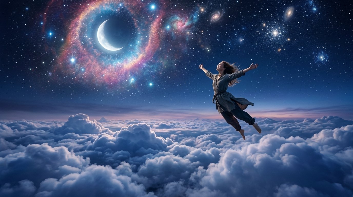 Flying in Sky in Dream (Sapne Me Udna)